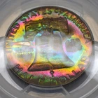 1960 Proof Franklin Half Dollar PCGS PR66 - Fantastic Dual Sided Rainbow Toning