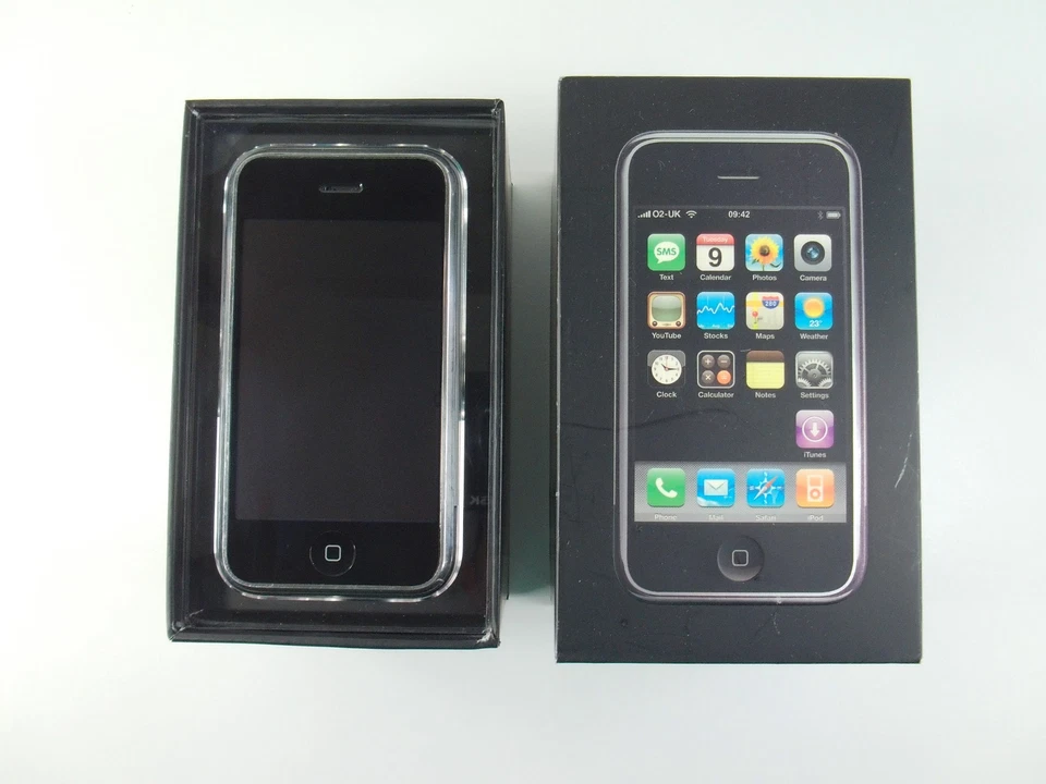 Apple iPhone 2g 8gb 1st Generation A1203 - Boxed - *EXCELLENT* - Rare 2007 - Image 2 of 4
