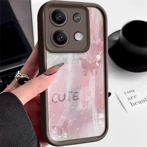For Xiaomi Redmi Note 13 12 11 Pro Poco X6 Pro Butterfly TPU Silicone Case Cover - Picture 11 of 14