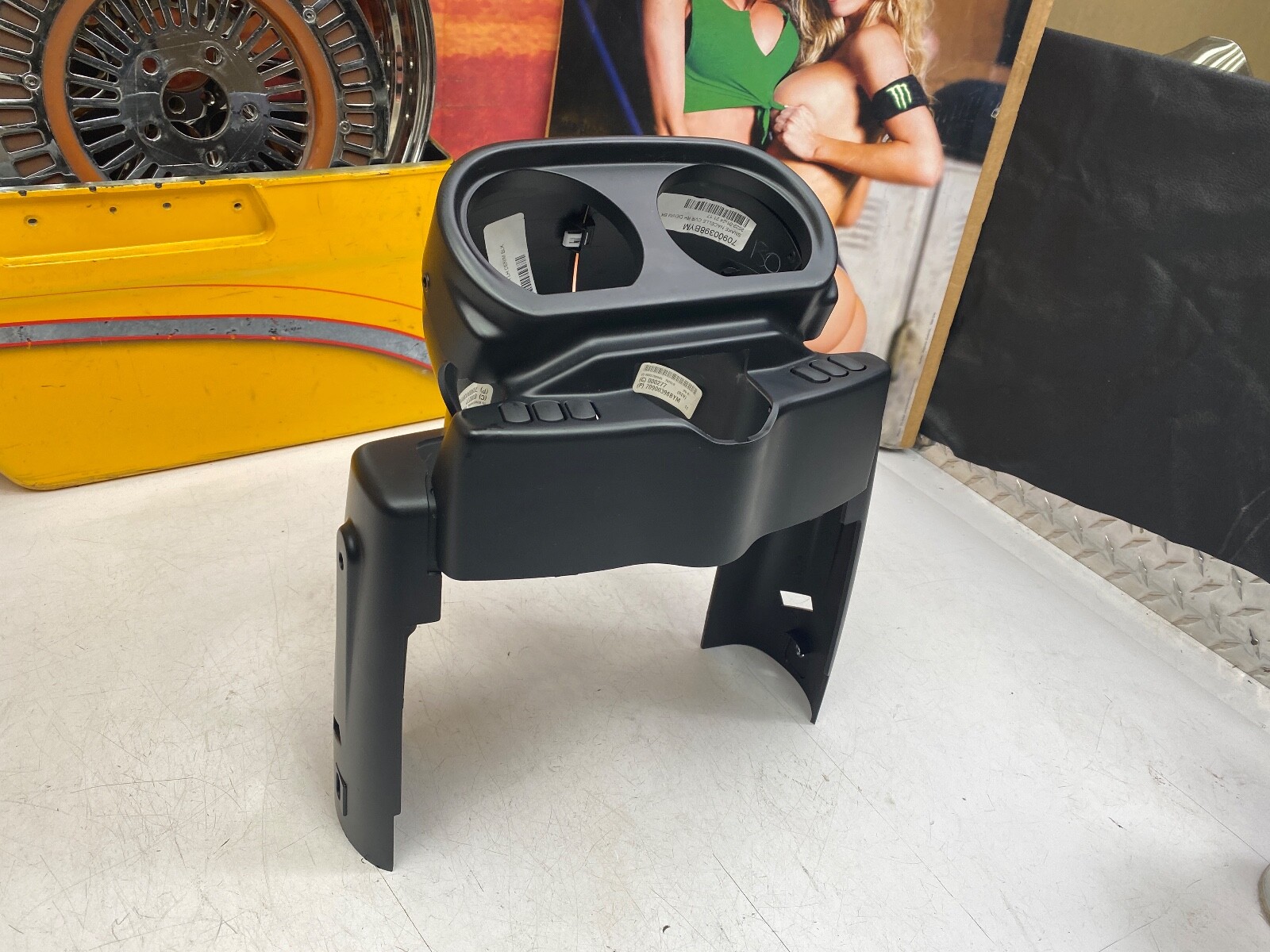 🔥1523 OEM Harley Road Glide Gauge Housing cover Nacelle Speedo Housing Fairing eBay