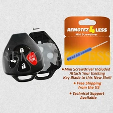 For 2013 Replacement Scion FR-S Remote Keyless Entry Shell Case Pad 4b No Cut