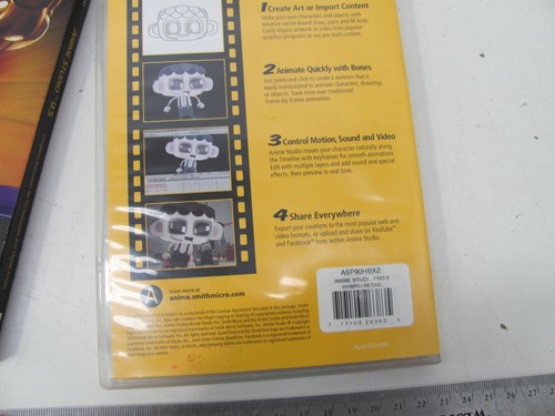 Anime Studio Pro 9.5 by Smith Micro Software Preowned Htf Great Shape - Picture 6 of 9