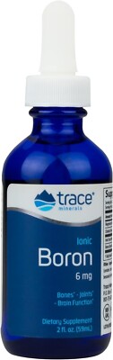 Trace Minerals | Liquid Ionic Boron | 6 mg Boron | Supports Normal Bone Metab...