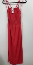 Michael Kors Sleeveless Smocked Maxi Dress NWT Sz Small NWT