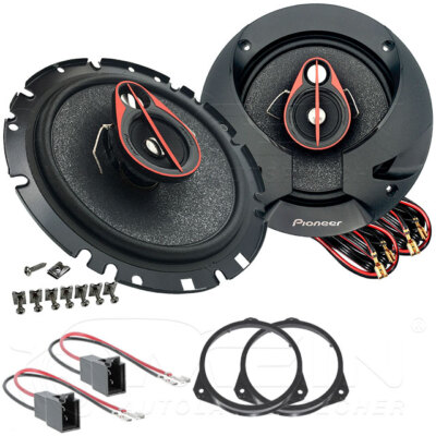 PIONEER LAUTSPRECHER für FIAT 500 ab 2007 Front Tür Vorn 3-Wege Triax 250W #BRP2