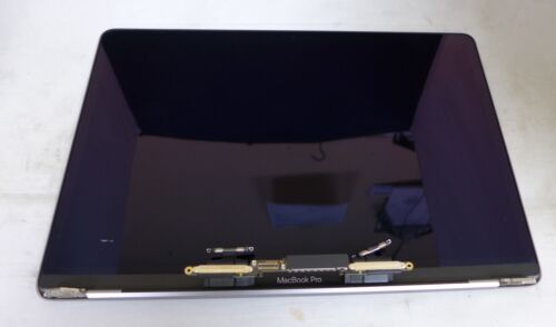Apple Macbook Pro 13 A2338 LCD Screen Assembly (Space Gray)- Crack on Screen - Picture 2 of 8