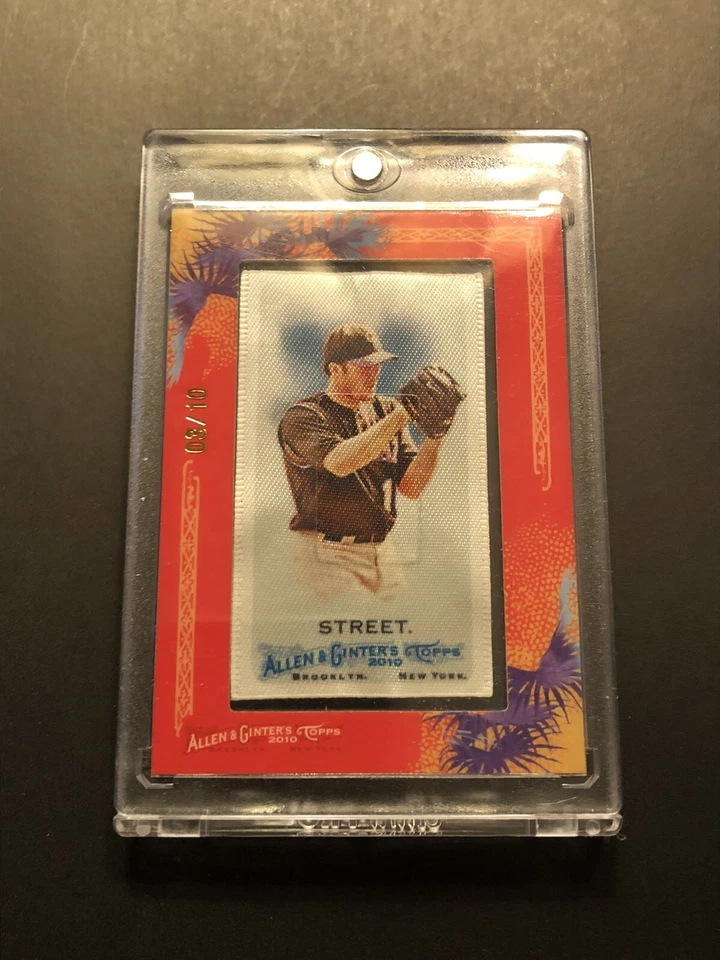 2010 topps allen ginter Huston Street #AG-HS  (03/10) - Imagem 3 de 3