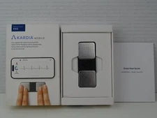 AliveCor KardiaMobile Personal EKG ECG 1-Lead Monitor Black Used AC-009-UA-C