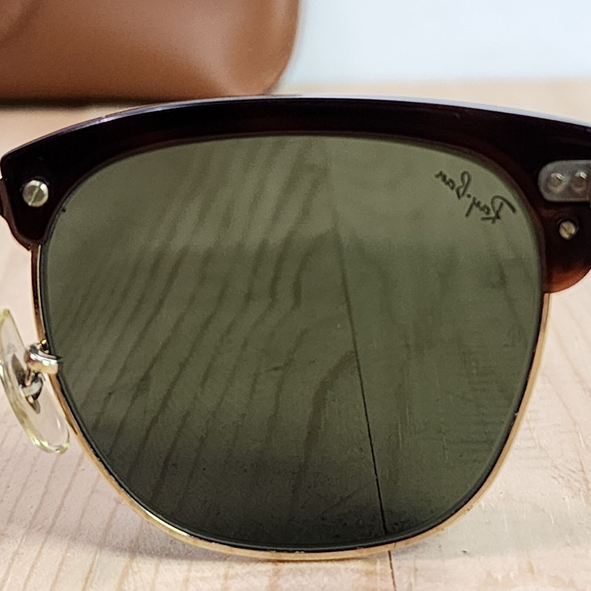 VINTAGE B&L RAY-BAN W1116 - DARK TORT/GOLDEN G15 CLUBMASTER VINTAGE B&L RAY-BAN W1116 - DARK TORT/GOLDEN G15 CLUBMASTER