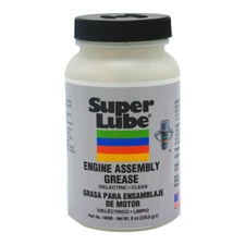 ​Super Lube Engine Assembly Grease-NLGI 0 Waterproof, Anti-Seize 8oz Brush Bottl