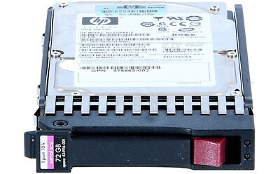 HP - 395924-002 - 72 GB 10.000 RPM SAS 2.5'' Disk Drive