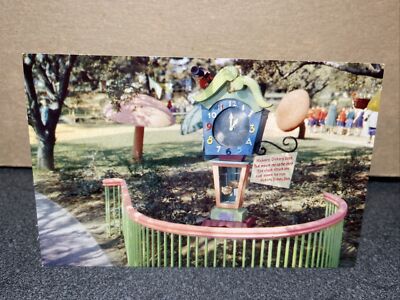 Hickory Dickory Dock Children s Fairyland Oakland California Postcard￼