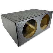 Subwoofer Box Ford F-150 09-25 F-250 17-25 Crew Cab Sealed Fits 2x8" Woofers