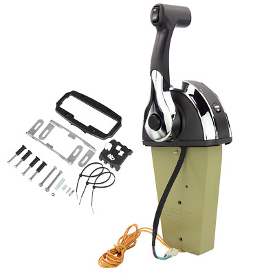 Single Outboard Top Mount Remote Control kit Console Box for 