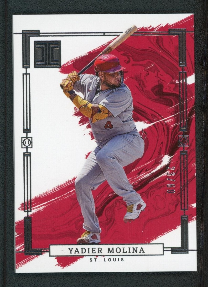 2024 Panini Impeccable - Yadier Molina #22 Silver /60 for sale