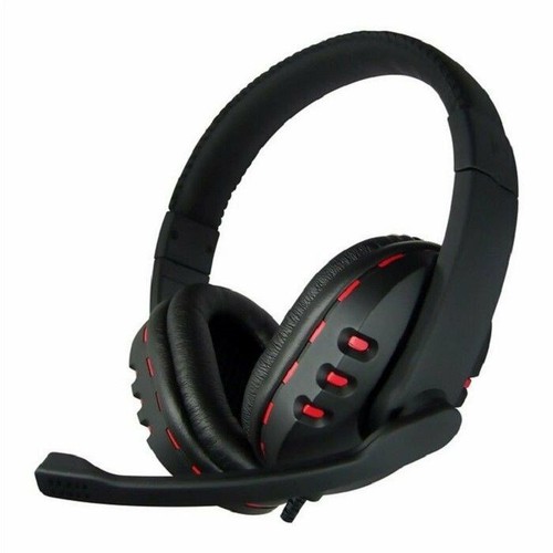 Gaming Headset Headphones Stereo With Microphone Mic For PC Laptop 3