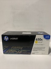 HP 650A CE272A Yellow Toner Cartridge Brand New
