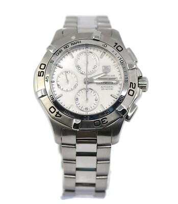 Tag Heuer Aquaracer Chronograph Stainless Steel Watch CAF2011 | eBay