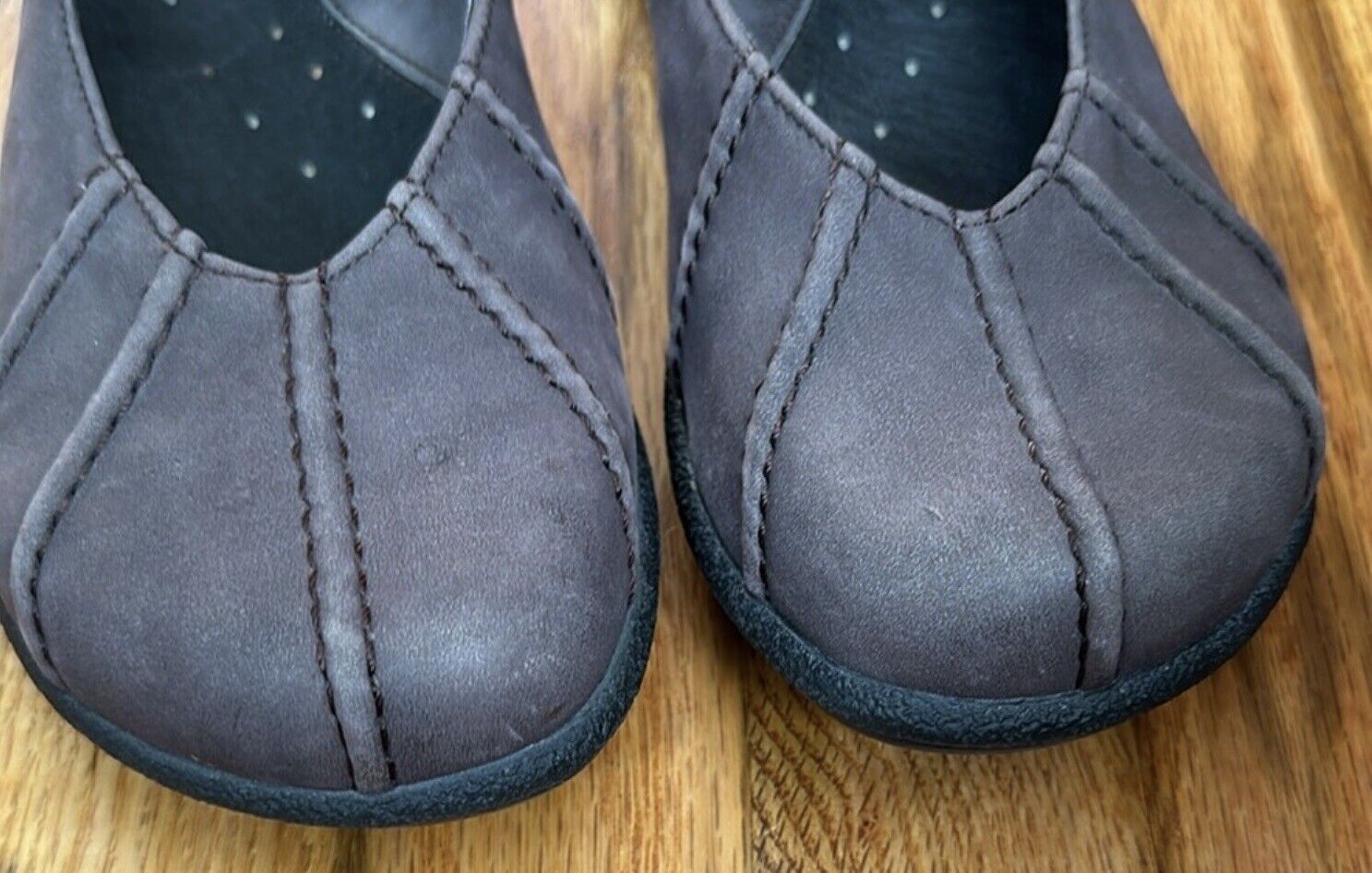 Dansko Giselle Mary Jane Brown Leather Shoes Size… - image 2
