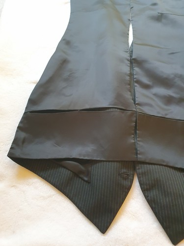 DIOR HOMME 2009 SS RUNWAY CAMPAIGN back SLASHED vest gilet black eu 50 - Picture 22 of 24
