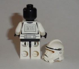 Genuine Lego Minifigure Star Wars Clone Trooper NEW  7261