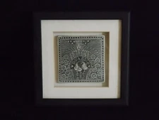 Marsha McCarthy  Tile Teach Peace Plaque EXC 8x8"