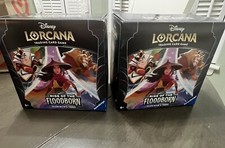 2 Disney Lorcana IN HAND TCG Rise Of The Floodborn Illumineers Trove