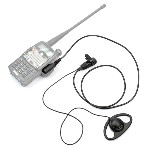 D Shape Soft Ear Hook Earpiece Headset Clear Sound Listen & Speak for - Zdjęcie 2 z 8