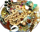 Jewelry 1 LB WEARABLE Bulk Lot Estate Vintage to Modern Costume- LOOK