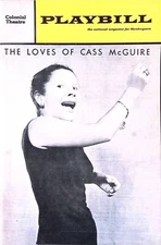 The Loves of Cass McGuire - Playbill SEP 1966 Ruth Gordon Colonial Theatre