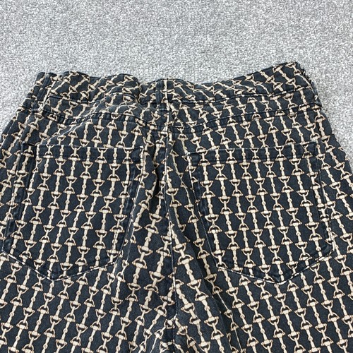 Charter Club Lexington Straight Jeans Women's Size 6 Tan/Black Mid Rise 5-Pocket - Picture 5 of 10