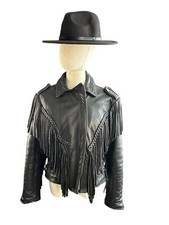 Vintage USA Made Fashions By Rose Leather Fri...