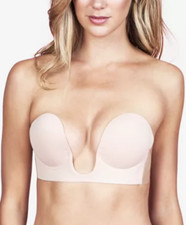 Fashion Forms Women U Plunge Backless Strapless Bra Nude Size D 2250