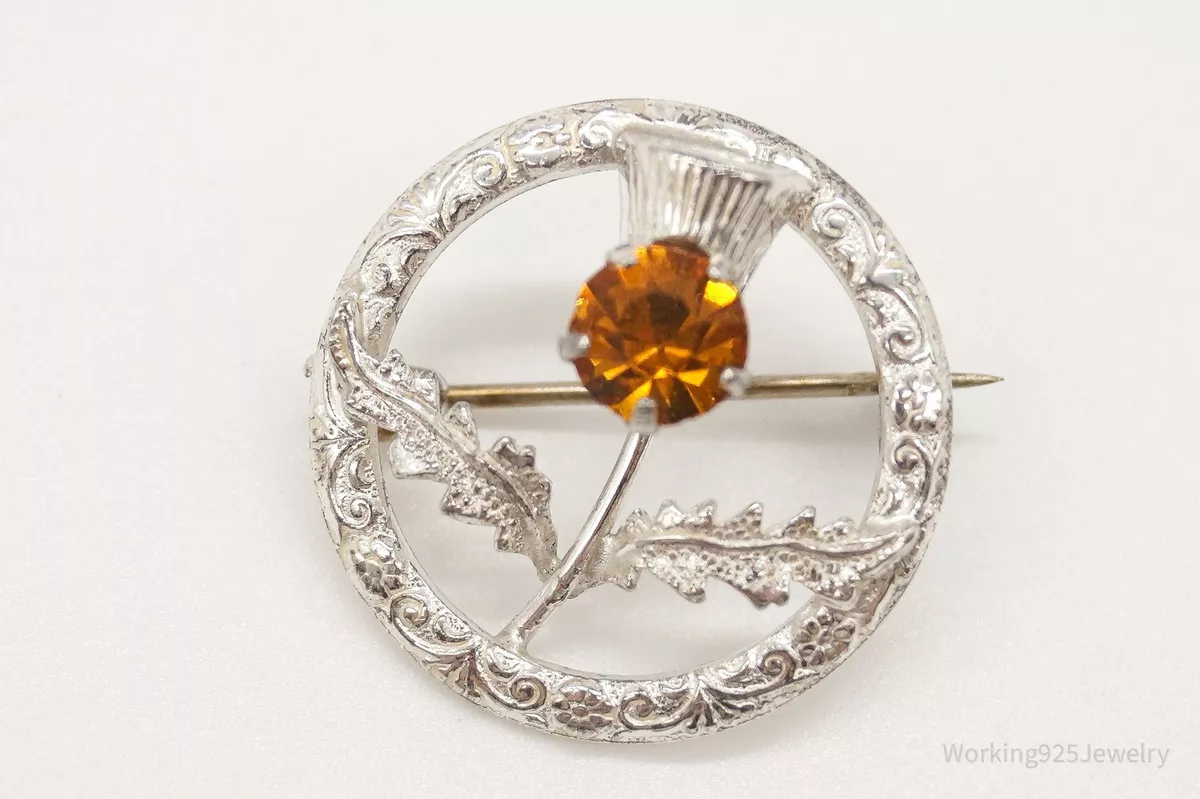 Thistle brooch 2024