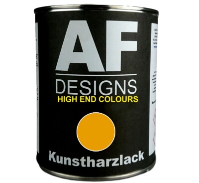 1 Liter Kunstharzlack SENNEBOGEN GELB LKW NFZ Lack Landmaschine seidenmatt