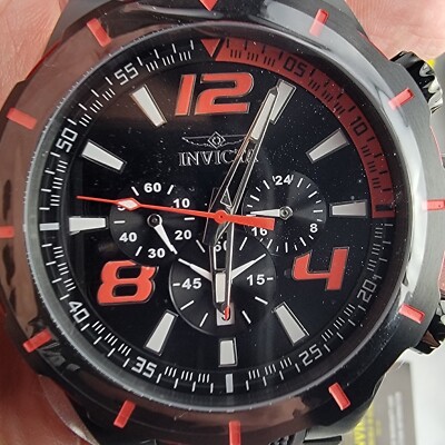 Invicta S1 Rally Black Label Chronograph Red Black 100M S1 Rally model 31103 | InvictaWatch.com main image 3