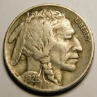 1926 P Buffalo Nickel F-VF "Actual Coin Pictured- Not Cleaned"