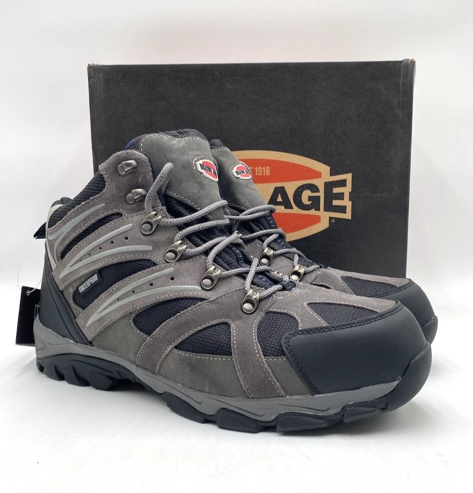 Iron Age SURVEYOR HIKER HEIGHT IA 5250 Men's NEW Hiking Boots Grey Multi Sizes