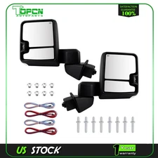 Power Heated Temp Sensor Tow Mirrors W/Signal Pair For GMC Serria 1500 2019-2022