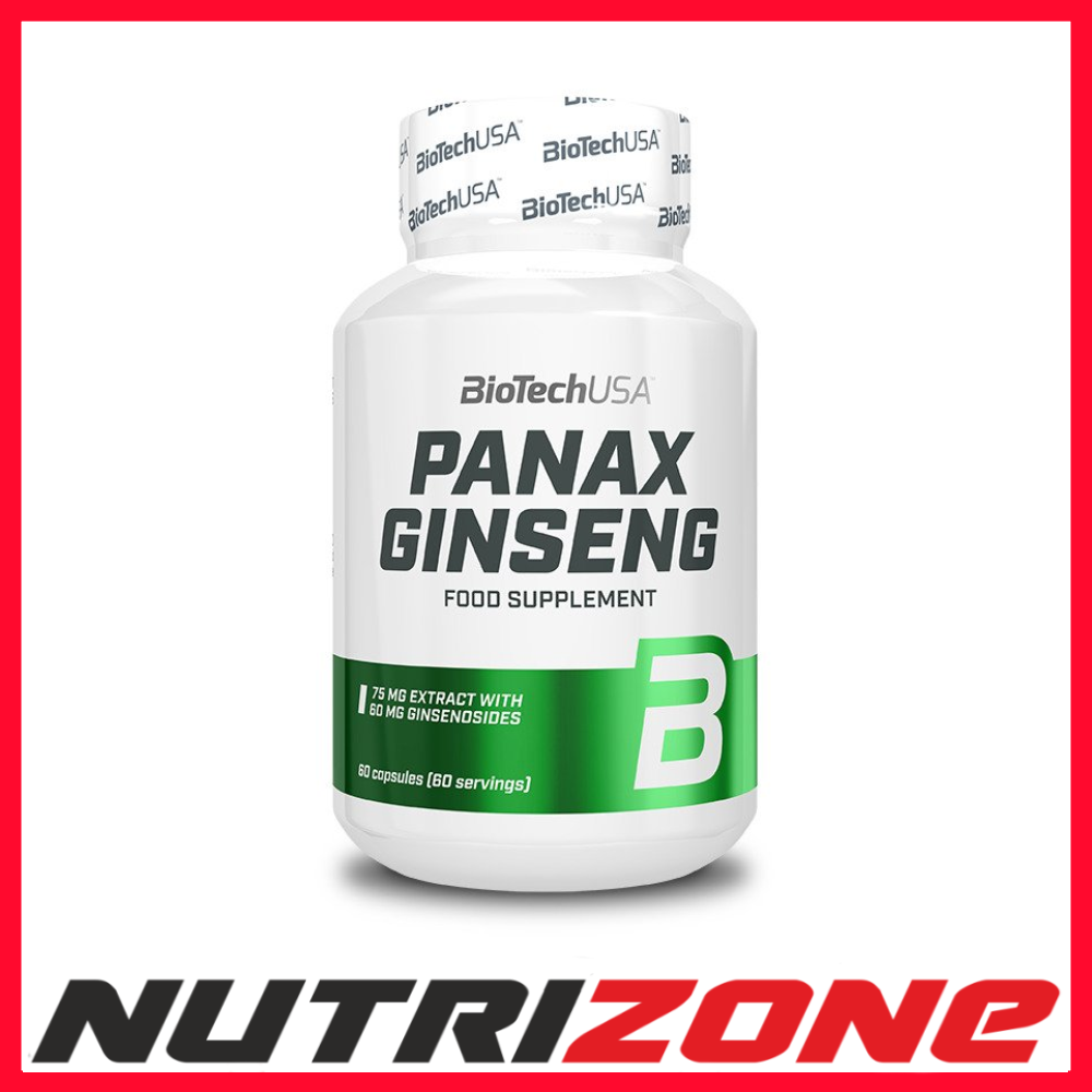BioTechUSA Panax Ginseng - 60 caps - Image 2