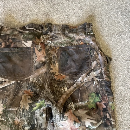 Mens ScentLok Fleece Camo Hunting Pants Size XL (38wx32L) - Picture 5 of 8