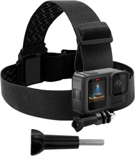 Action Camera Head Mount Strap Compatible with Gopro Hero 13 12 11 10 9 8 7 AKAS