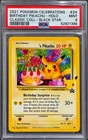 Pokemon 2021 Birthday Pikachu PSA 9 Holo Promo EN Celebrations Classic #24