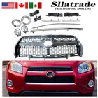 For Toyota RAV4 Limited 2009-2012 10PCS Of Front Grille W/Trim/Fog Lamp/Bracket