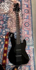 Schecter Guitar Research J-5 Rosewood Fingerboard 5-String Bass Gloss Black
