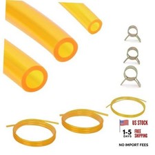 Premium TPU Fuel Line Kit 3 Sizes 3mm ID/5mm OD, 5mm ID/8mm OD, 6mm Yellow