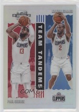 2020-21 Panini Contenders Optic Team Tandems Paul George Kawhi Leonard #11 0q60