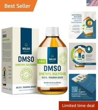 8.45oz Dimethyl Sulfoxide DMSO - Nearly Odorless, 99.9 Pharmaceutical Quality