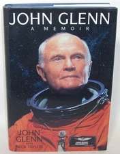JOHN GLENN: A MEMOIR 1999 Hardcover Book w/ Nick Taylor First HC/DJ Bantam