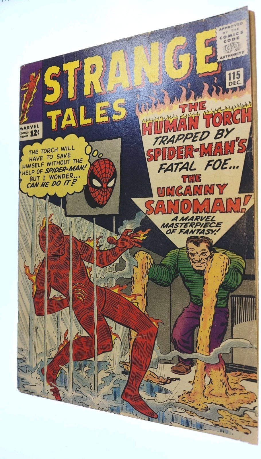 STRANGE TALES #115 FN- 5.5 MARVEL Doctor 1963 2nd Sandman Ditko Stan Lee 1st Dr. thumbnail 5